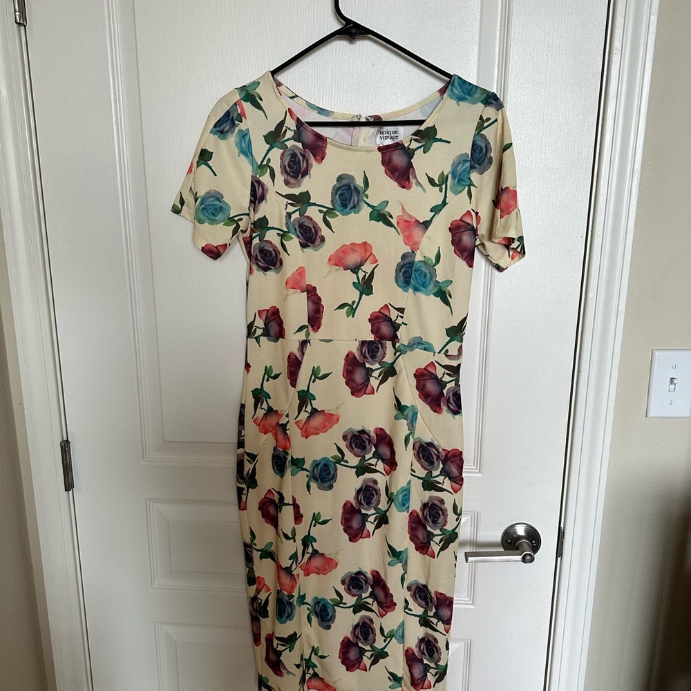 Floral Print Women's Dress